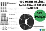 400 METRE KENDİNDEN 100CM DELİKLİ DAMLA SULAMA BORUSU VE SULAMA SETİ - Ø16 MM