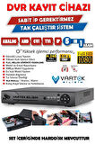 2 Kameralı 320 GB HDD 5MP Lensli 1080P FULLHD Kamera Seti - Su Gecirmez- Sabit İP Gerektirmez