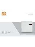 EDS IS210 Sabotaj Switchli 100dB Desibel Ses Çıkışlı LED Göstergeli Dahili Siren