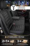 Ford Mondeo Selective 2.0 Tdci 163 Powershift Sw 2012 UYUMLU  KUMAŞ ALCANTARA OTO KOLTUK KILIFI BEYAZ