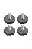 ARİSTON ÇAMAŞIR YIKAMA MAKİNESİ AYAK İNCE DİŞ (PAKET 4 LÜ)