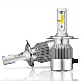 H4 LED Far Ampulü C6 2'li