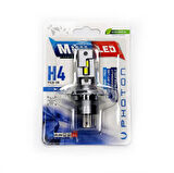 PHOTON MINI H4 12-24V COMPACT LED (TEKLİ BLİSTER)