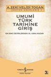 Umumi Türk Tarihine Giriş 2 Cilt - Dvd'li