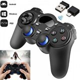 2.4ghz Windows XP/7/8/10 Smartphone USB Kablosuz joystick Oyun denetleyici Kolu Gamepad Pc TvBox Ps3