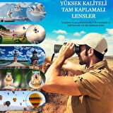 80x100 HD ZOOM 5000M Monoküler Teleskop Taşınabilir Dürbün uzun menzilli teleskop avcılık Spor kamp