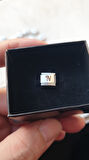 İTALYAN ÇELİK CHARM NOMİ ÇELİK CHARM N HARFİ İSİM TARİH BAŞ HARF YAZILIR 9 MM  FMACCESORİES