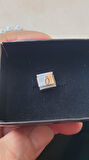 İTALYAN ÇELİK CHARM NOMİ ÇELİK CHARM Ö HARFİ İSİM TARİH BAŞ HARF YAZILIR 9 MM  FMACCESORİES