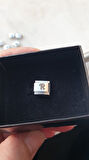 İTALYAN ÇELİK CHARM NOMİ ÇELİK CHARM R HARFİ İSİM TARİH BAŞ HARF YAZILIR 9 MM  FMACCESORİES