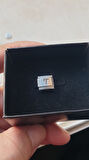 İTALYAN ÇELİK CHARM NOMİ ÇELİK CHARM T HARFİ İSİM TARİH BAŞ HARF YAZILIR 9 MM  FMACCESORİES
