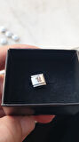 İTALYAN ÇELİK CHARM NOMİ ÇELİK CHARM Ü HARFİ İSİM TARİH BAŞ HARF YAZILIR 9 MM  FMACCESORİES