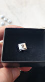 İTALYAN ÇELİK CHARM NOMİ ÇELİK CHARM Ü HARFİ İSİM TARİH BAŞ HARF YAZILIR 9 MM  FMACCESORİES