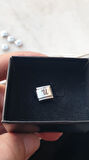İTALYAN ÇELİK CHARM NOMİ ÇELİK CHARM Ü HARFİ İSİM TARİH BAŞ HARF YAZILIR 9 MM  FMACCESORİES