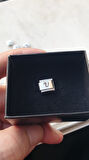 İTALYAN ÇELİK CHARM NOMİ ÇELİK CHARM U HARFİ İSİM TARİH BAŞ HARF YAZILIR 9 MM  FMACCESORİES
