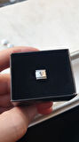 İTALYAN ÇELİK CHARM NOMİ ÇELİK CHARM V HARFİ İSİM TARİH BAŞ HARF YAZILIR 9 MM  FMACCESORİES