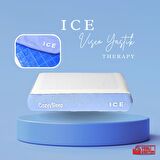 Ice Jel Visco Yastık | Serinletici | Mavi | 40x60x12 | Taşıma Çantalı