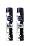 NIVEA Men Invisible Black&White Original Erkek Sprey Deodorant 2 x 200 ML