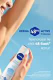 NIVEA Kadın Sprey Deodorant Fresh Natural 150ml, Ter Kokusuna Karşı 48 Saat Koruma, X5 Adet