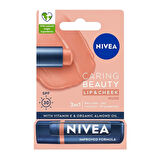 Nivea Lip Care Nude Renkli Dudak Bakım Kremi Ve Nemlendirici 4.8 Gr
