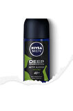 NIVEA Men Deep Dimension Amazonia Erkek Roll On Deodorant 50 Ml