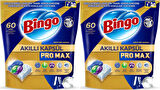 Bingo Akıllı Kapsül Pro Max Bulaşık Makinesi Deterjanı 120 Adet 