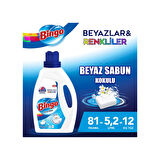 Bingo Beyaz Sabun Sıvı Çamaşır Deterjanı 3 x 1755 ML
