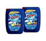 Bingo Limon Kokulu Sıvı Bulaşık Deterjanı 2 x 4 KG