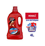 Bingo Renkliler Sıvı Çamaşır Deterjanı 67 Yıkama 2 x 4 L