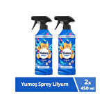 Yumoş Sprey Yıkaması Zor Eşyalar için Lilyum 2 x 450 ML