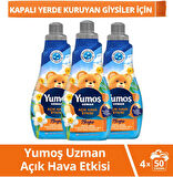 Yumoş Extra Açık Hava Etkisi Nergis Çamaşır Yumuşatıcısı 3 x 1200 ML