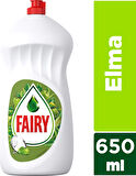 Fairy Elma Kokulu Sıvı Bulaşık Deterjanı 4 x 650 ML