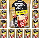 Nescafe 3ü 1 Arada Sütlü Köpüklü Kahve 17.4g 10lu X 12 Paket