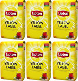 Lipton Yellow Label Siyah Dökme Çay 6 x 1 KG