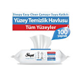 Sleepy Easy Clean Çamaşır Suyu Katkılı Yüzey Temizlik Havlusu 100'lü 10 Paket Diğer 