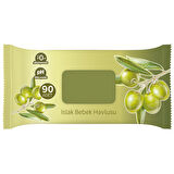 Sleepy Doğal Zeytinyağı Ve Pamuksu Lifler Islak Havlu 24 x 90'lı 2160 Yaprak