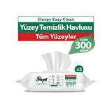 Sleepy Easy Clean Yüzey Temizlik Havlusu&Mendili 3X100 (300 Yaprak)