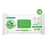 Sleepy Pine Yüzey Temizlik Havlusu&Mendili Çam Ferahlığı 3x100 (300 Yaprak)