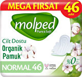 Molped Pure&soft Hijyenik Ped Normal 552 12pk 46 Adet Mega Pk 