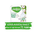 Molped Pure & Soft Normal Süper Ekonomik Ped 24 Lü X 3 Adet 