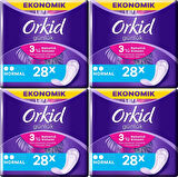 Orkid Günlük Ped Normal 4 x 28'li