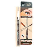 Pretty Beauty Waterproof Kaş Kalemi Koyu Kahve
