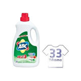 ABC Çamaşır Deterjanı Sıvı Jel Plus Bahar Ferahlığı 33 Yıkama 2145 Ml