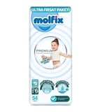 Molfix Bebek Bezi Premium 6 Numara Extra Large 54'lü
