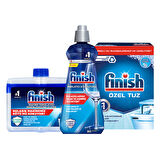 Finish Temizlik Ve Bakım Seti Parlatıcı 400 Ml - Makine Temizleyici 250 Ml - Tuz 550 Gr