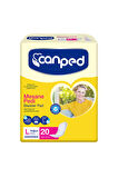 Canped Mesane Pedi L (Yoğun) 80'li (4 Paket X 20 Adet)