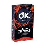 Okey Prezervatif Prezervatif Sıcak Temas 10'lu
