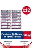 Parodontax Tam Koruma Ferahlık Diş Macunu 50 ml x 12 Adet