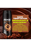 Axe Erkek Deodorant Dark Temptation 150 mll 3'lü Avantaj Paketi  8690637981494-003
