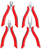 İzeltaş 3560 00 2104 Elektronikçi Keski ve Pense Seti (4 Parça)