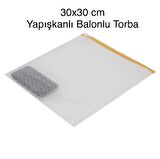 Yapışkanlı Balonlu Torba 30x30 cm (1 sipariş=100 adet)